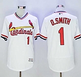 St.Louis Cardinals #1 Ozzie Smith White 2016 Flexbase Collection Cooperstown Stitched Baseball Jersey,baseball caps,new era cap wholesale,wholesale hats